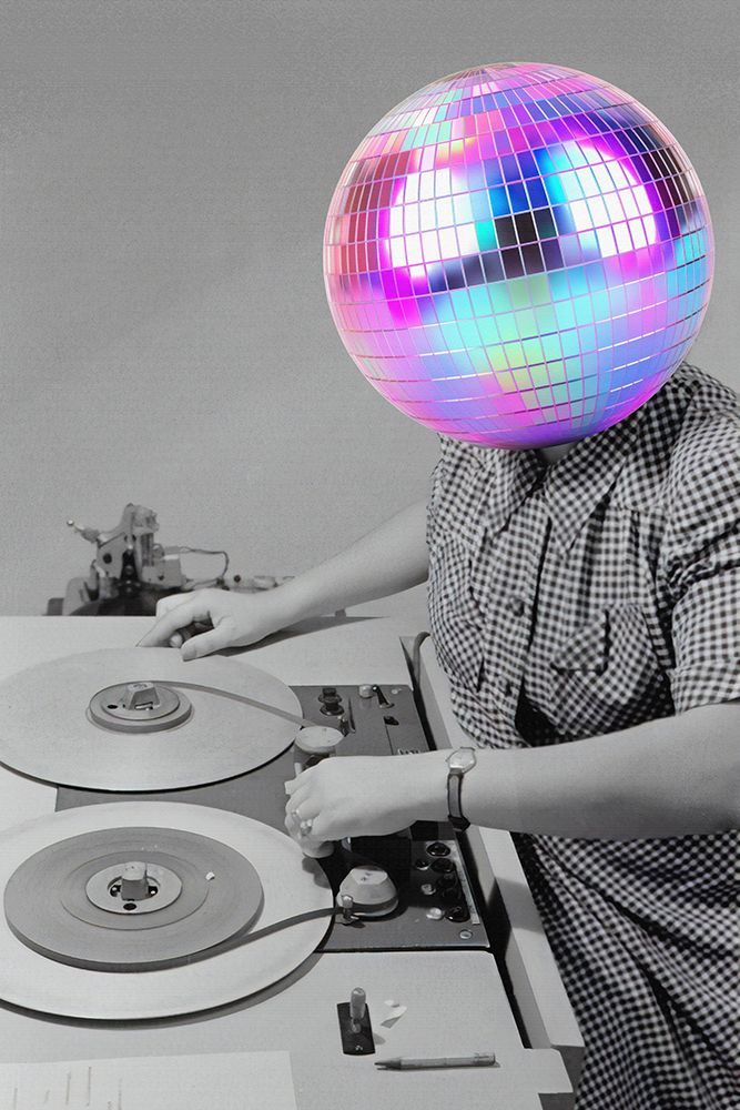DISCO PARTY VIBE art print by The Art Concept for $57.95 CAD
