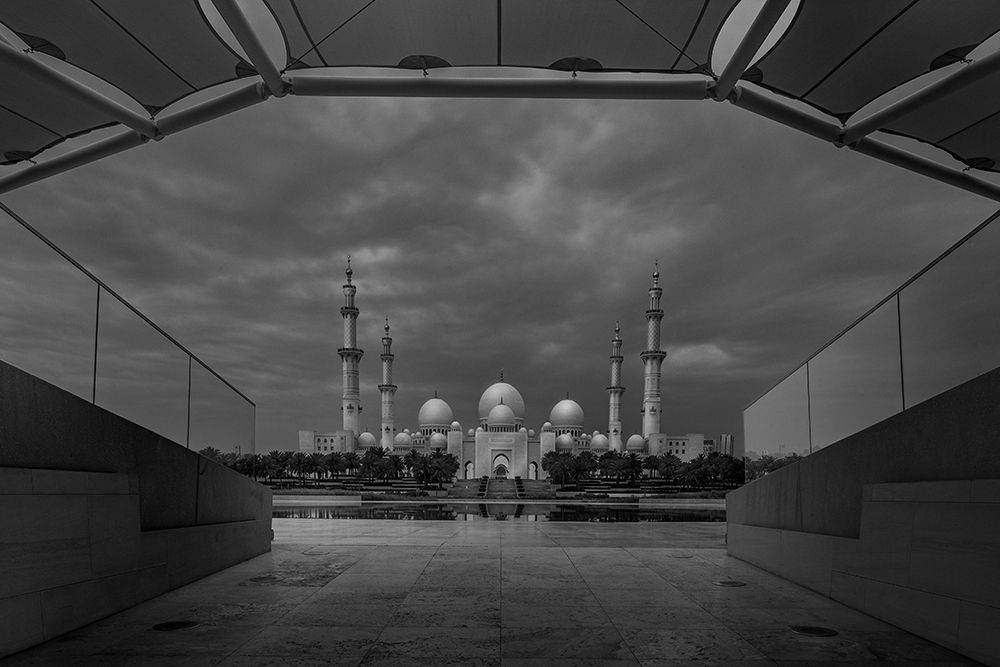 Sh. Zayed Mosque - Abu Dhabi art print by Jobin Mathew for $57.95 CAD