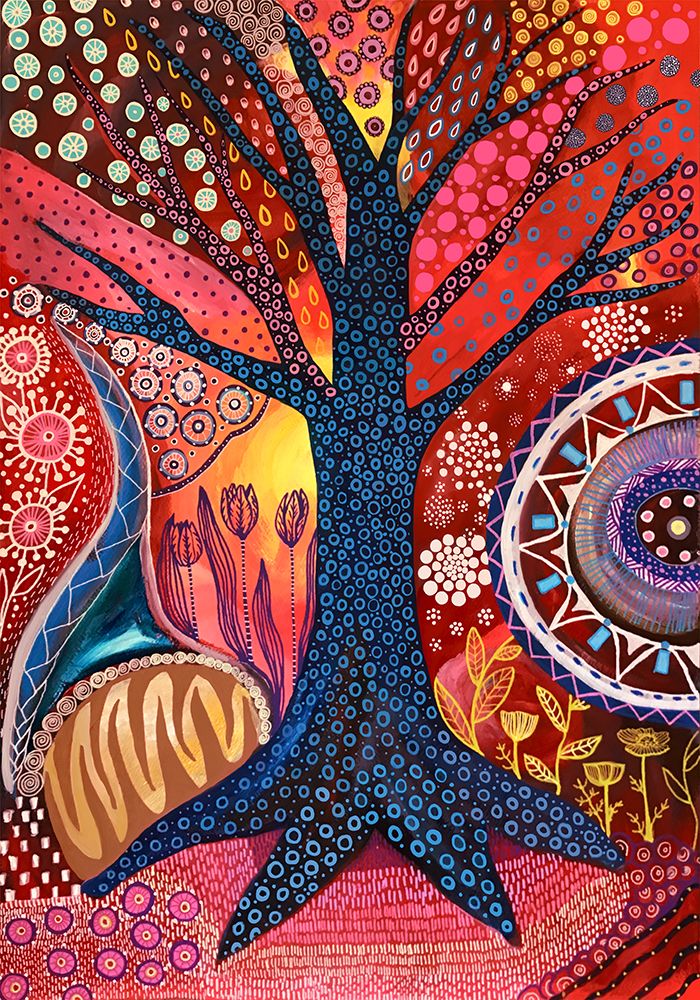 Tree of life art print by Monica Lindblom for $57.95 CAD