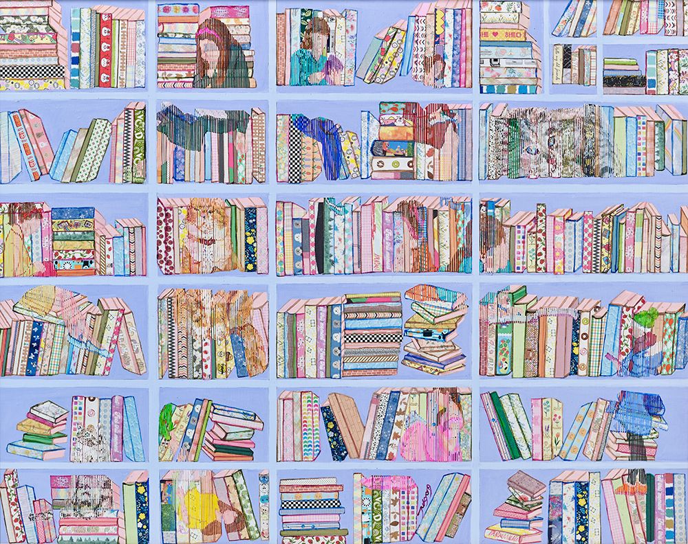 Book Cafe art print by Jukyong Park for $57.95 CAD