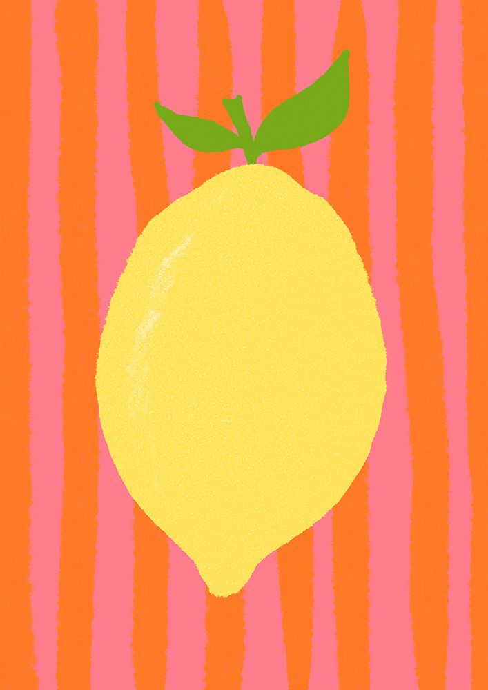 Limone Pink art print by Dolci Studio for $57.95 CAD