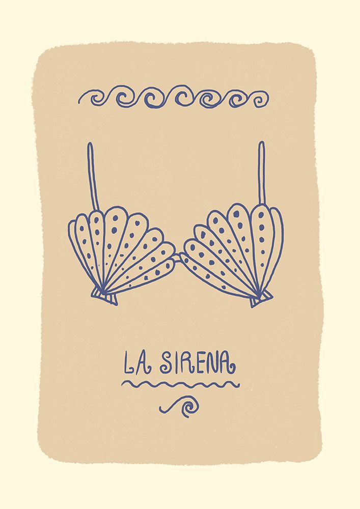 Lasirena Up art print by Dolci Studio for $57.95 CAD