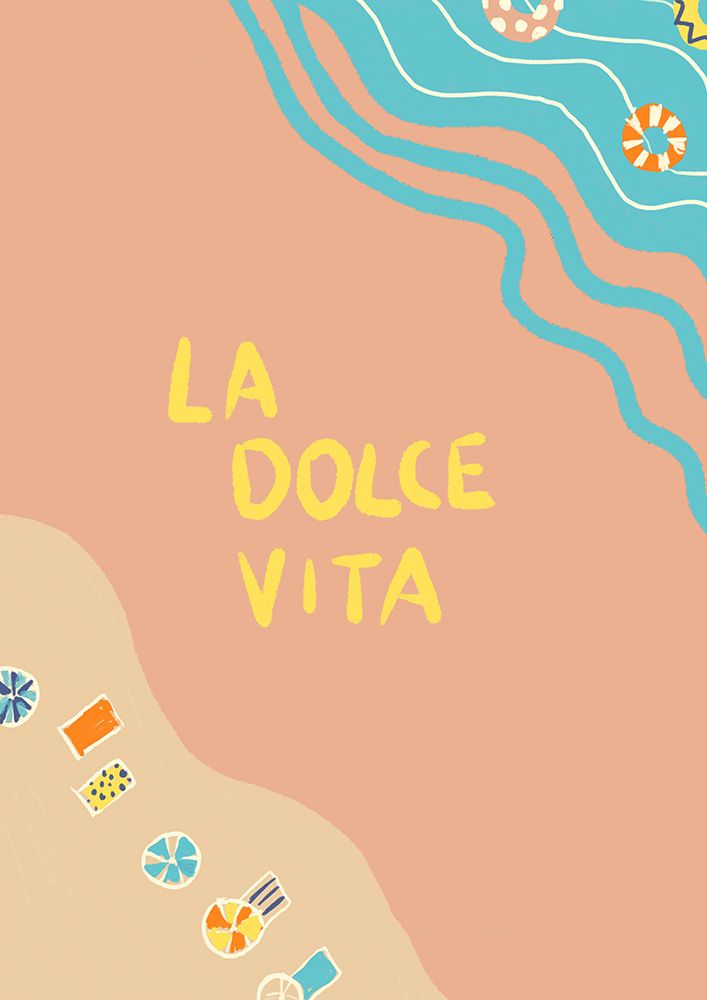 La Dolce Vita Gup art print by Dolci Studio for $57.95 CAD