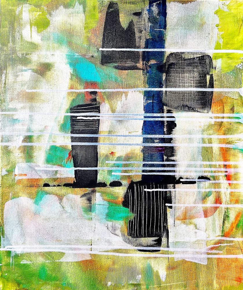Abstract Lines 5 art print by Owe Emfestav for $57.95 CAD