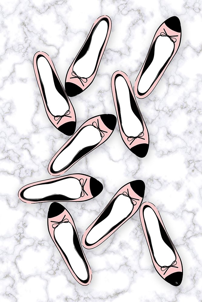 Marble Ballerinas art print by Martina for $57.95 CAD