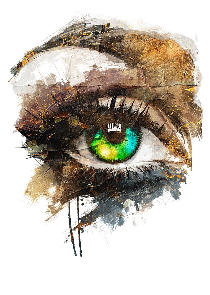 Eye01 art print by Rafal Kulik for $57.95 CAD