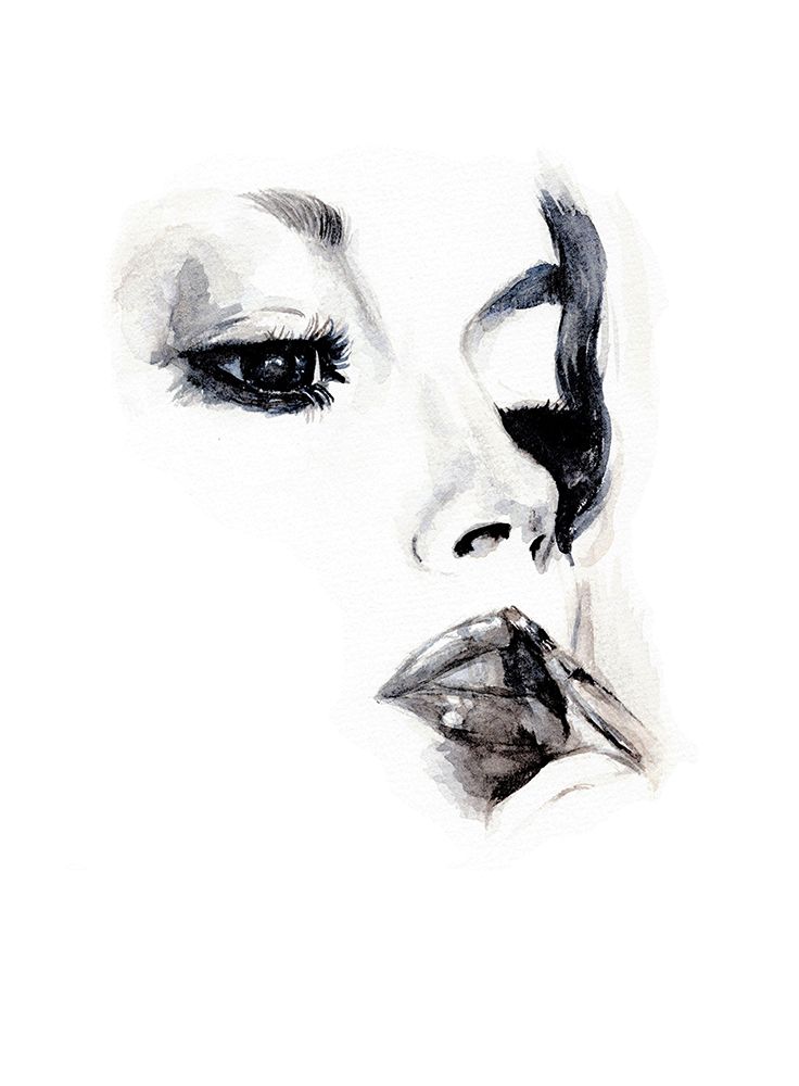 Makeup art print by Helena Engstrom for $57.95 CAD