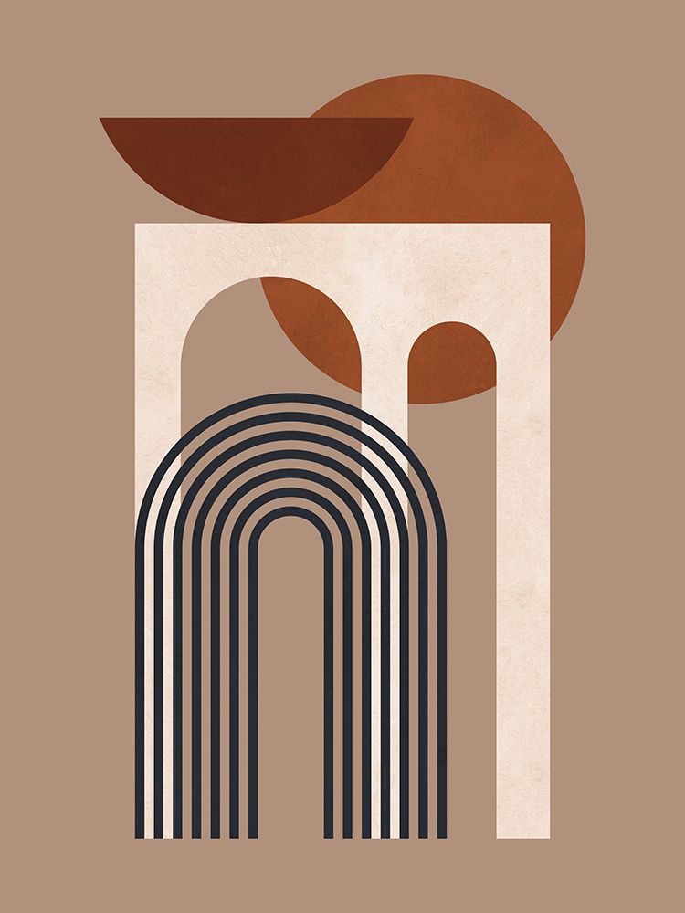 Geometric composition 3 art print by Vitor Costa for $57.95 CAD
