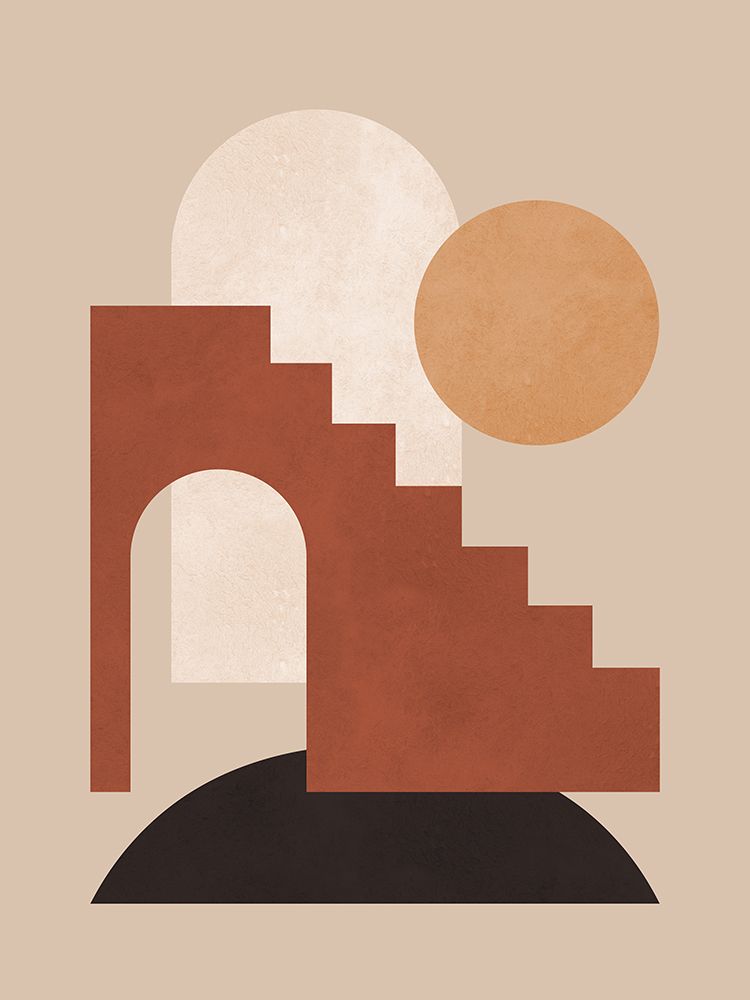Geometric composition 4 art print by Vitor Costa for $57.95 CAD