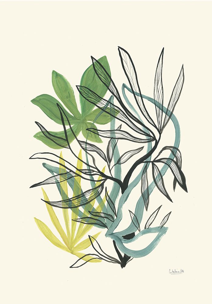 Foliage N.4 art print by Catalina Somolinos for $57.95 CAD