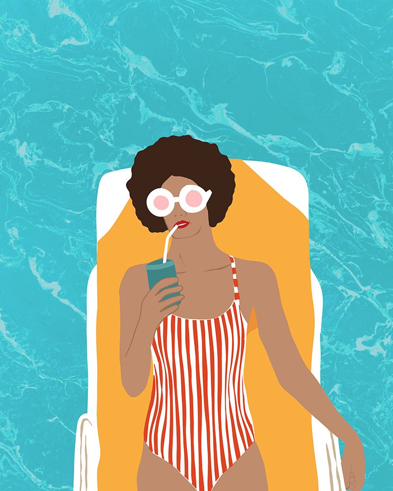 Chilling In the Moment art print by Uma Gokhale for $57.95 CAD