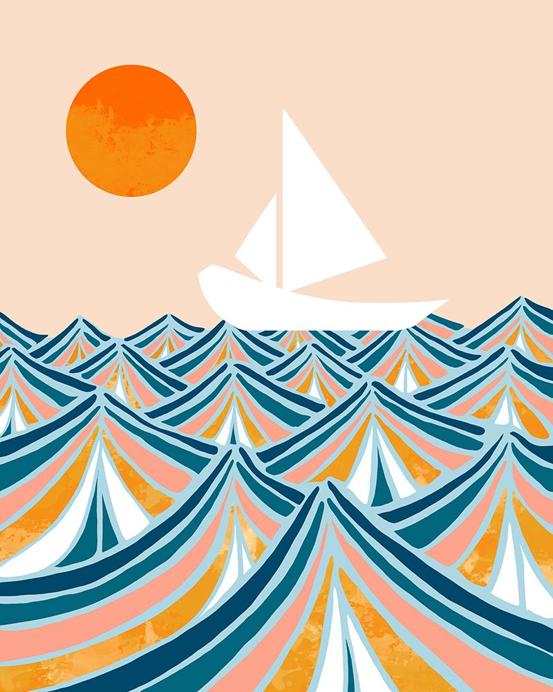 Set Sail art print by Uma Gokhale for $57.95 CAD