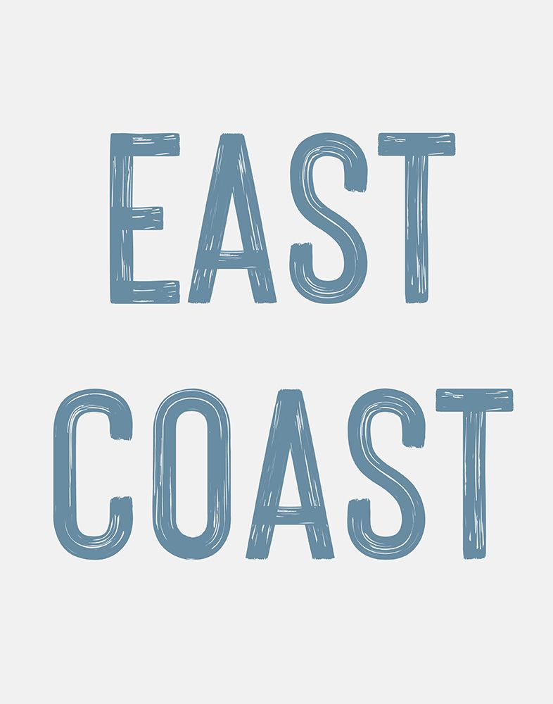 East Coast - Vertical art print by Jolly and Dash for $57.95 CAD