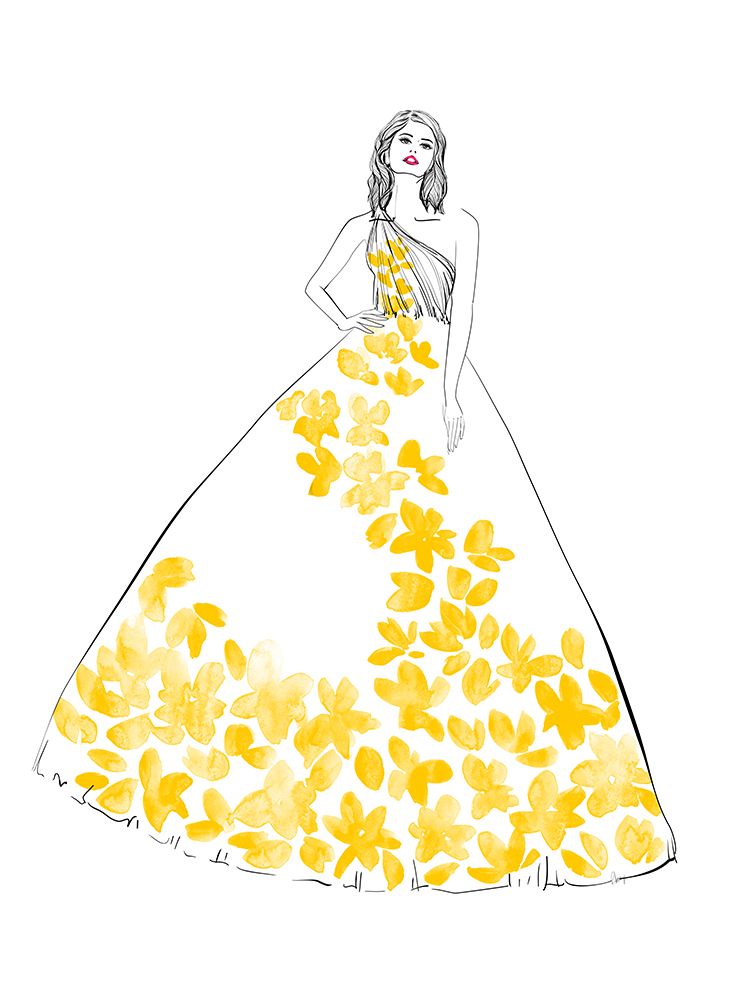 Oleta fashion illustration art print by Rosana Laiz Blursbyai for $57.95 CAD