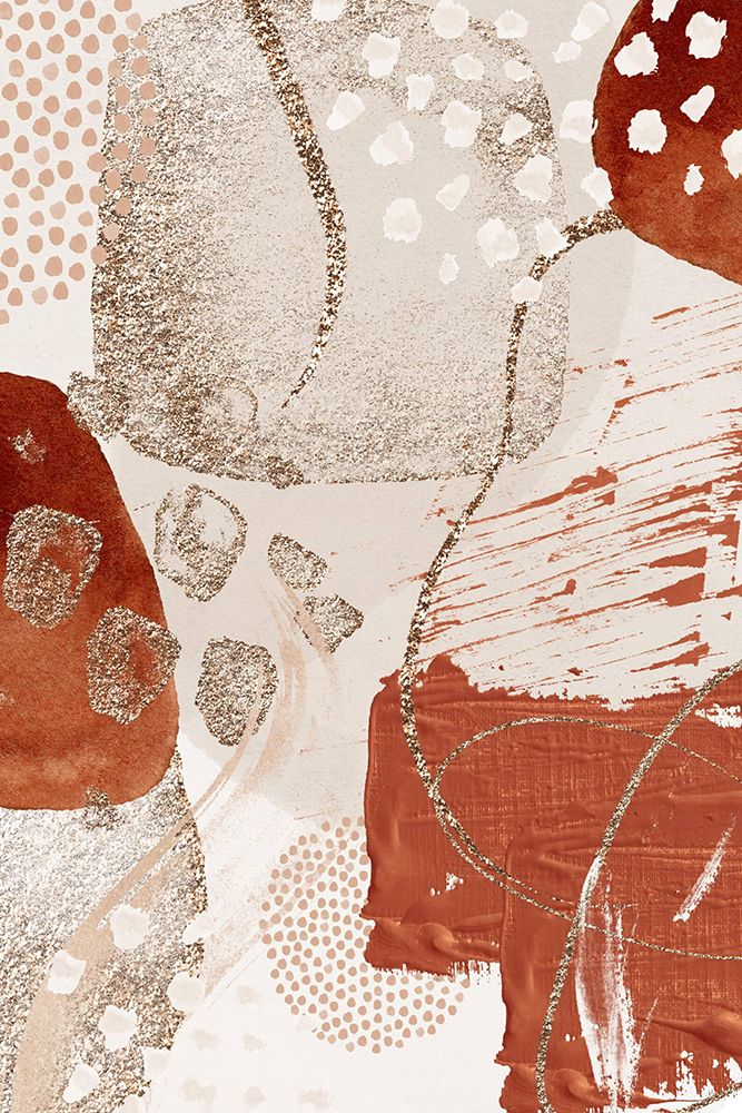 Symphony in Burnt Orange art print by Sally Ann Moss for $57.95 CAD