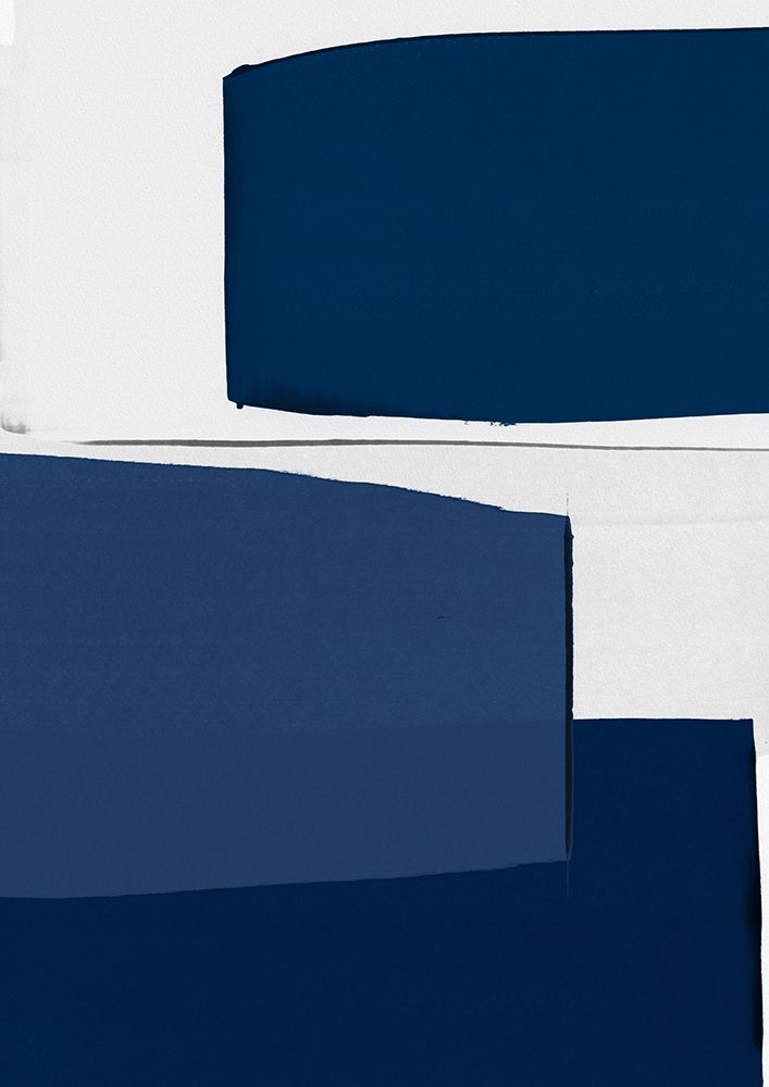 Blue Colour Blocks art print by Orara Studio for $57.95 CAD