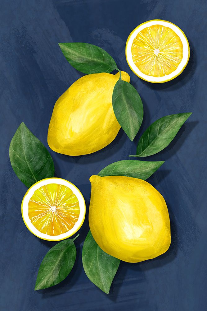 Lemons art print by EMELIEmaria for $57.95 CAD