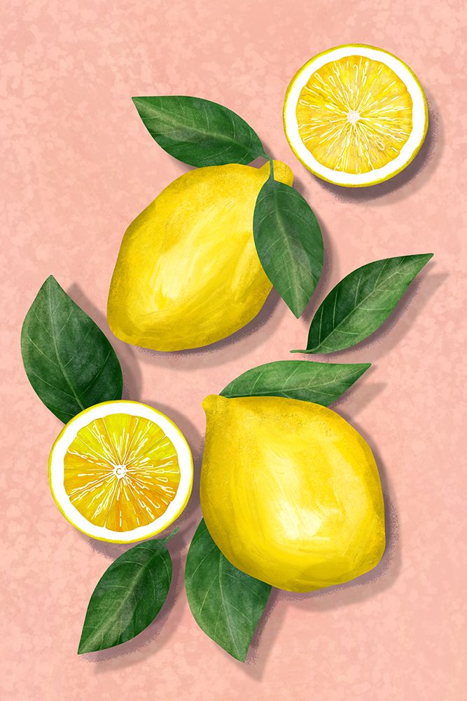 Lemons art print by EMELIEmaria for $57.95 CAD