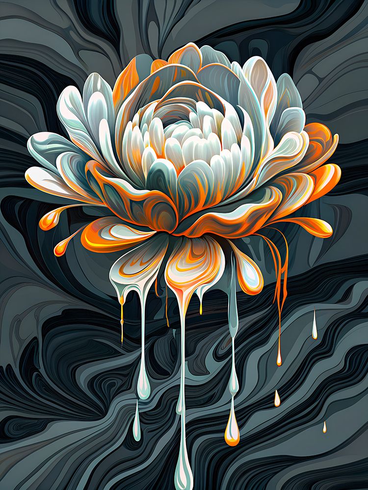 Melting Botanical Dream art print by Miguel Bruzual for $57.95 CAD