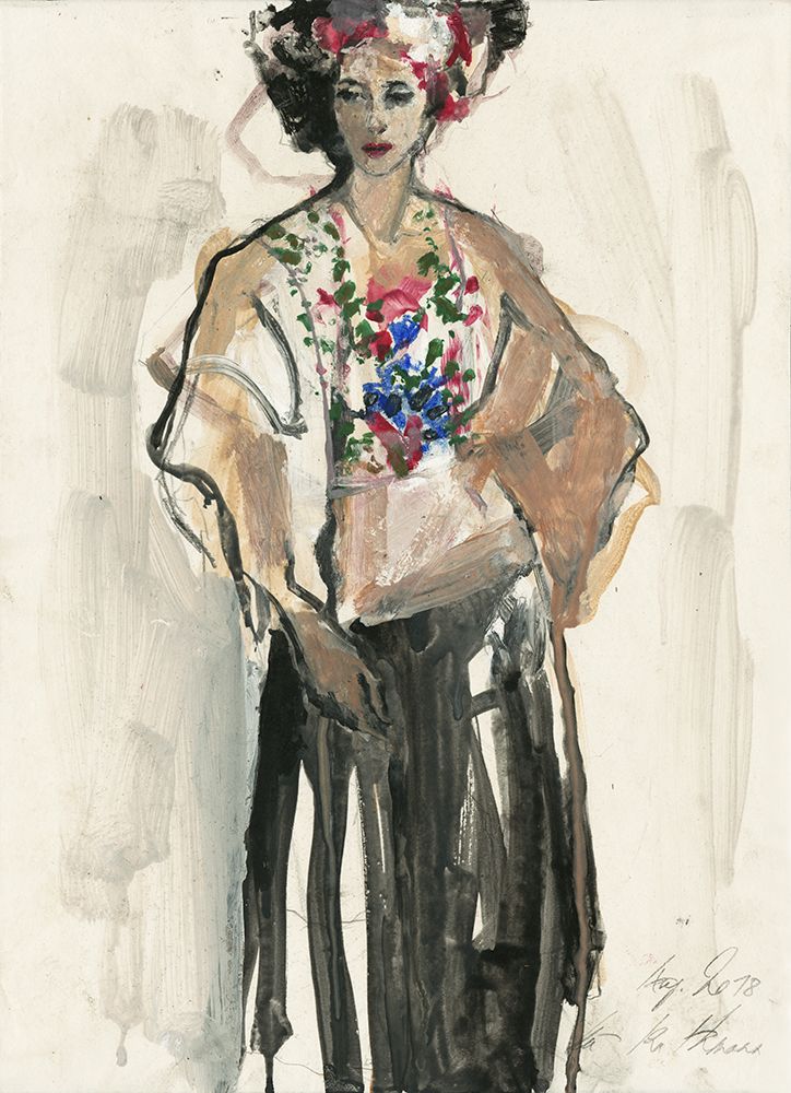 Hommage An Frida Kahlo XVII art print by Ute Rathmann for $57.95 CAD