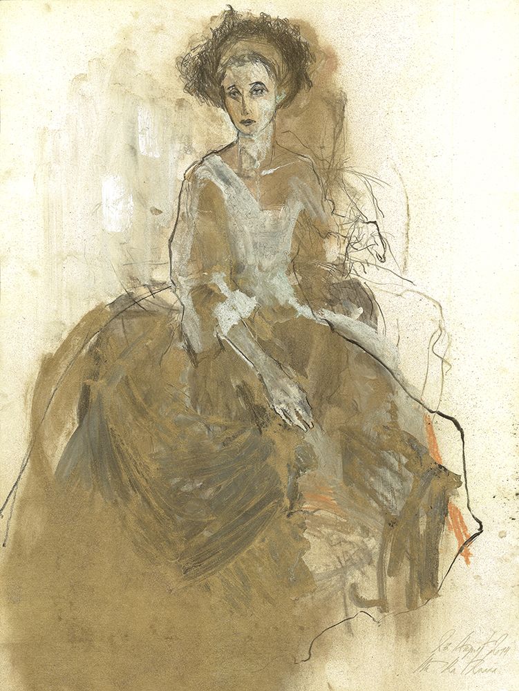 Hommage An Goya XXIII art print by Ute Rathmann for $57.95 CAD