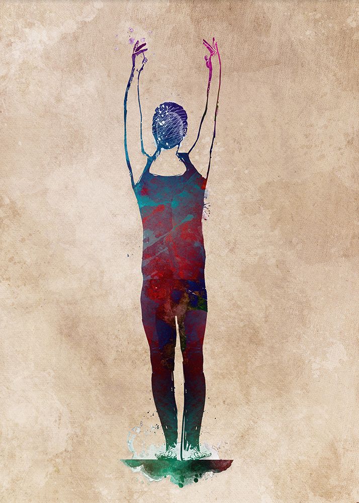 Sport Gymnastic Art (2) art print by Justyna Jaszke for $57.95 CAD