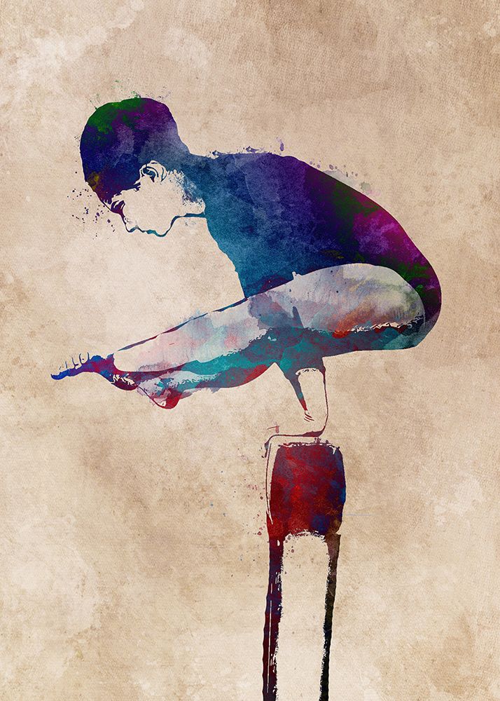 Sport Gymnastic Art (1) art print by Justyna Jaszke for $57.95 CAD