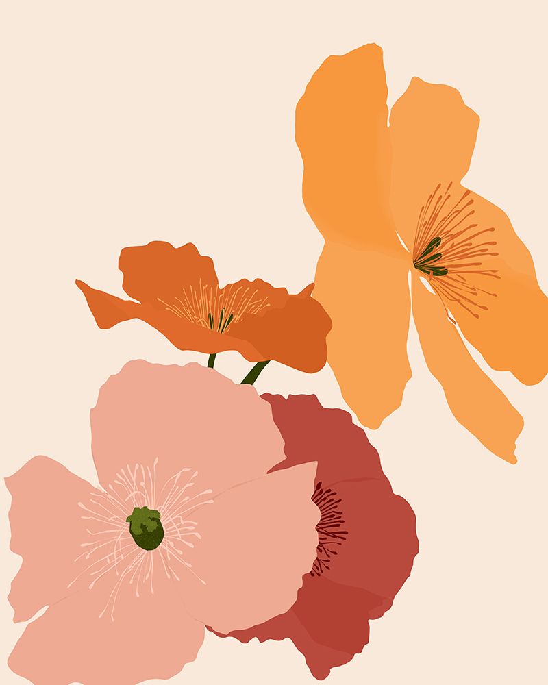 Autumn Wildflowers art print by Uma Gokhale for $57.95 CAD