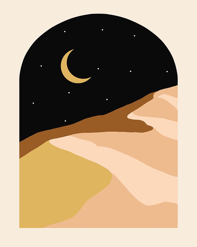 Desert Nights art print by Uma Gokhale for $57.95 CAD