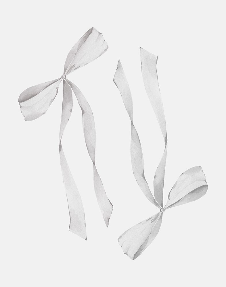 Two White Bows art print by Jolly and Dash for $57.95 CAD