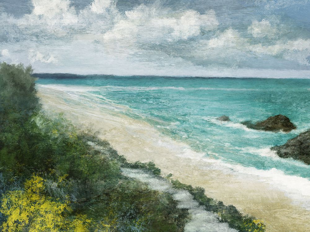 Coastal Walk art print by Dan Hobday for $57.95 CAD