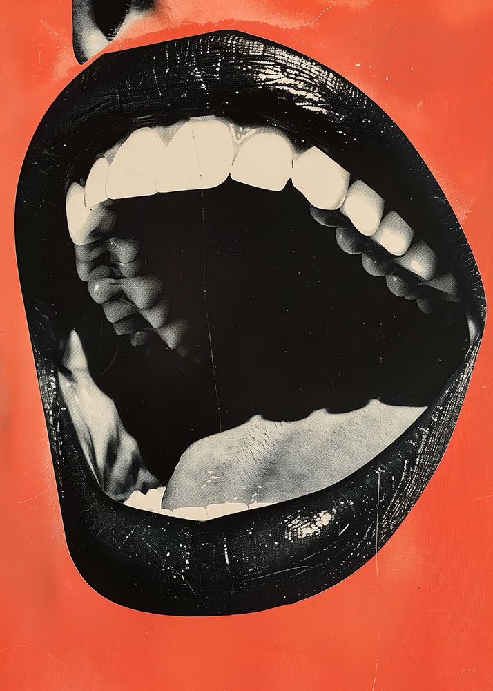 The Mouth art print by Andreas Magnusson for $57.95 CAD