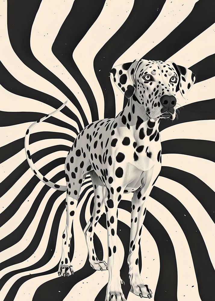 The Dalmatian art print by Andreas Magnusson for $57.95 CAD