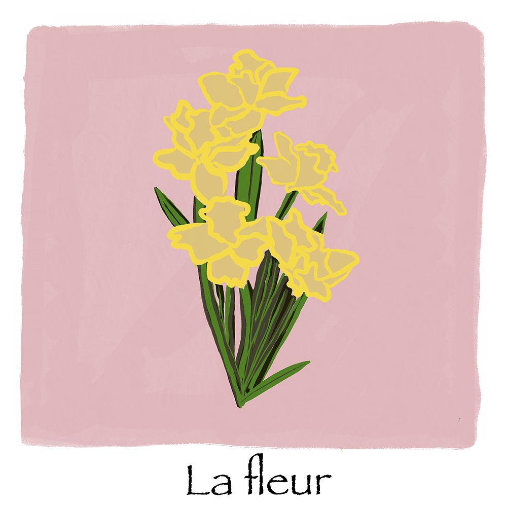 La fleur art print by Sharyn Bursic for $57.95 CAD