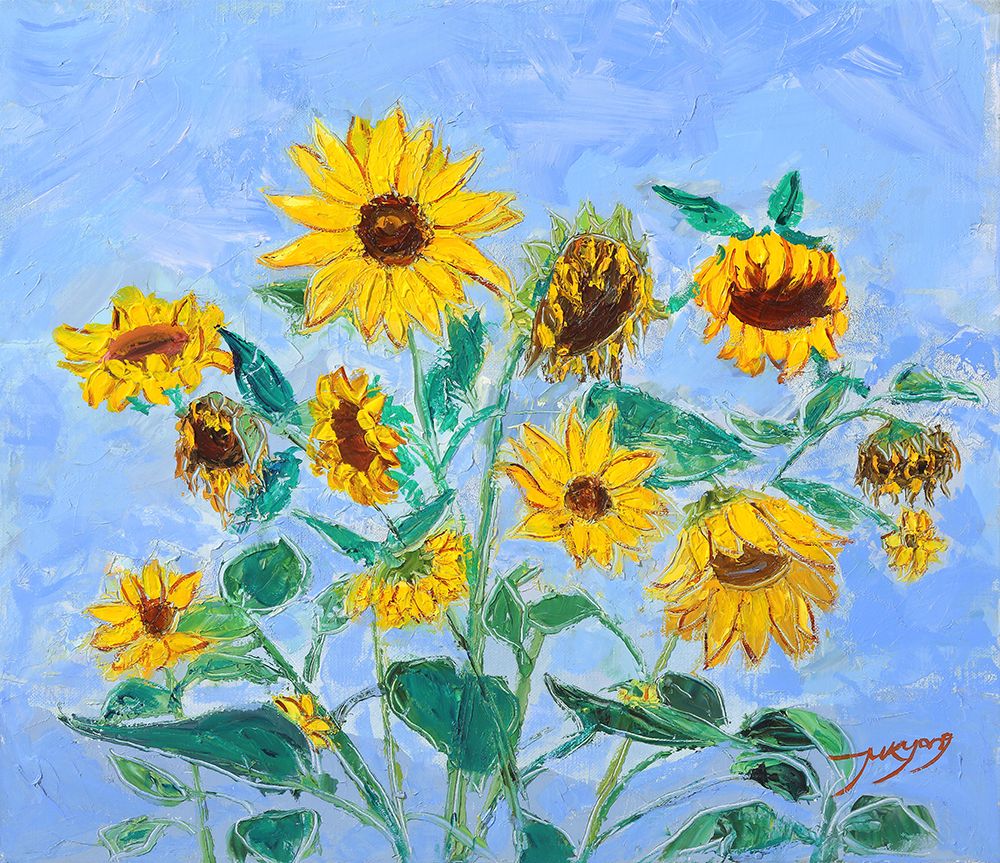 Sunflowers art print by Jukyong Park for $57.95 CAD