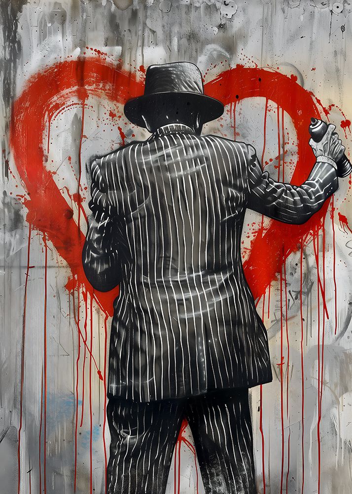 Old Man Graffiti art print by Andreas Magnusson for $57.95 CAD
