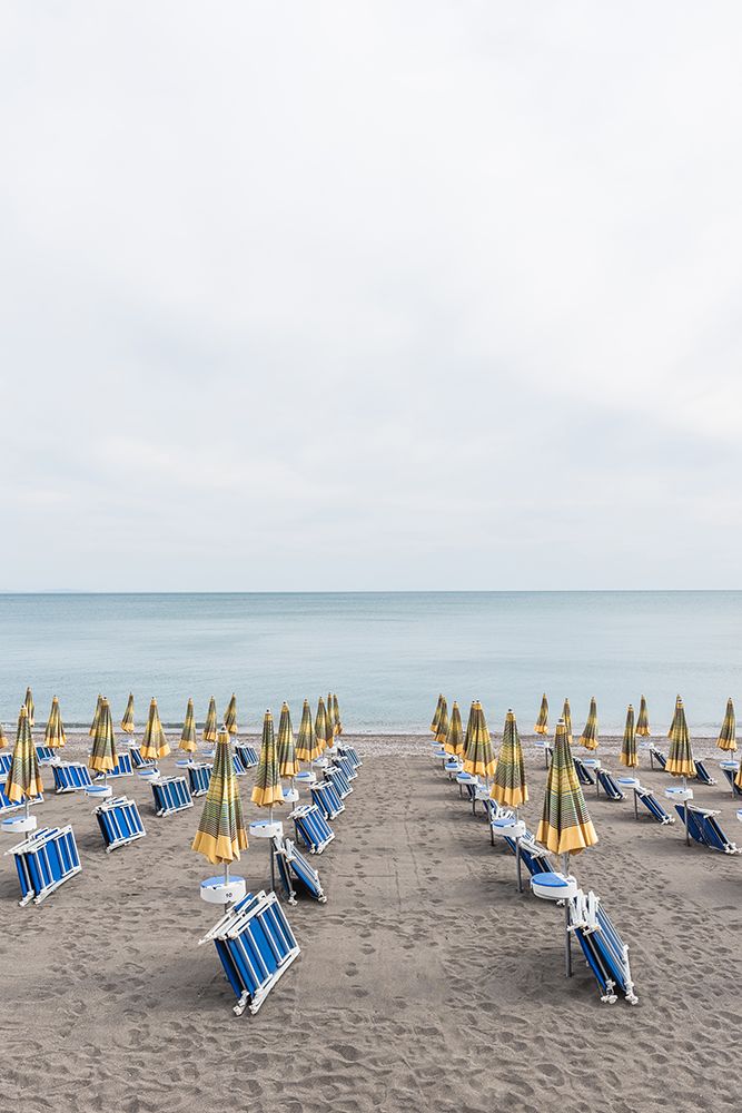 Amalfi beach in spring time art print by Photolovers for $57.95 CAD