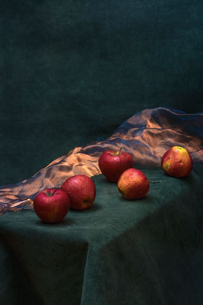 Still life with apples art print by Brig Barkow for $57.95 CAD