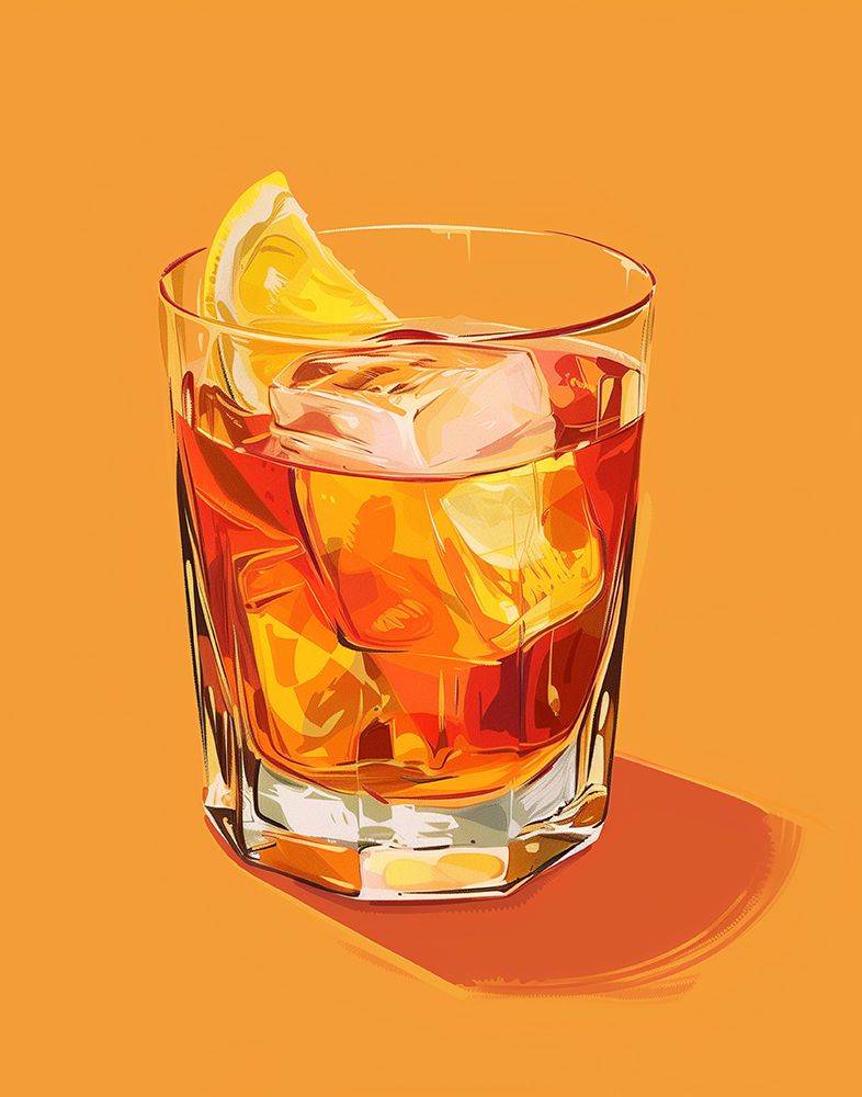 Negroni - Jolly and Dash art print by Jolly and Dash for $57.95 CAD