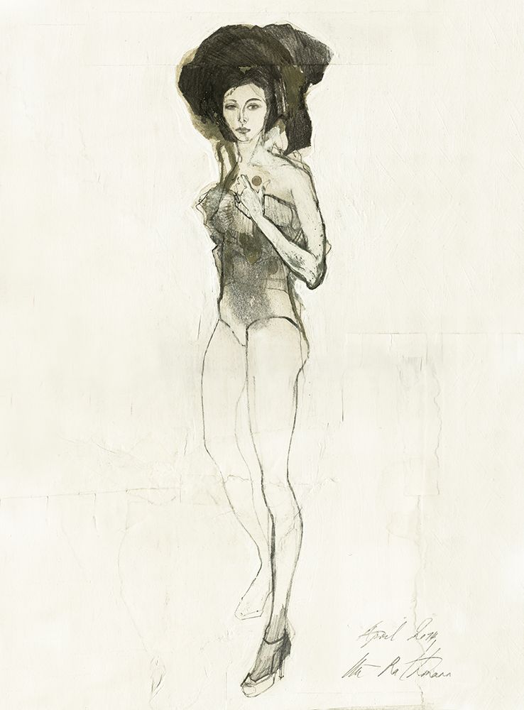 Hommage An Toulouse-Lautrec XXIV art print by Ute Rathmann for $57.95 CAD