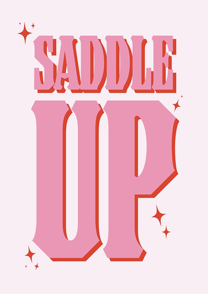 Saddle Up art print by Frankie Kerr-Dineen for $57.95 CAD