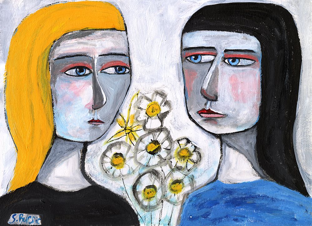 Friendships art print by Sharyn Bursic for $57.95 CAD