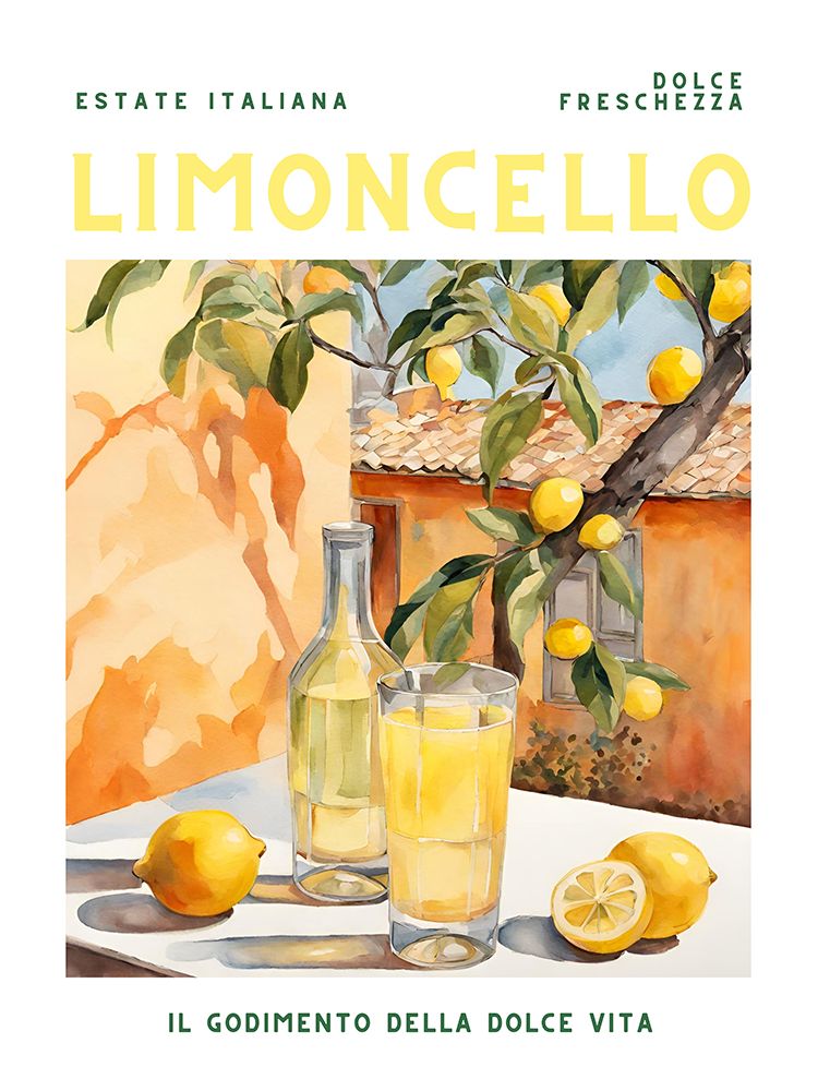 Limoncello art print by Ohkimiko for $57.95 CAD