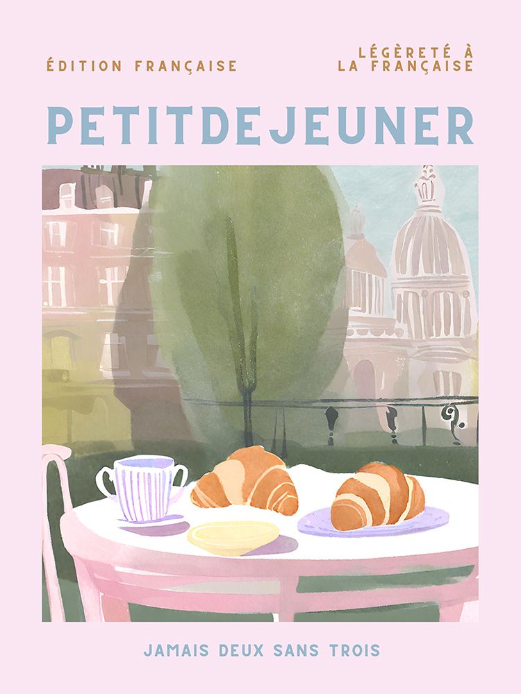 Petit Dejeuner art print by Ohkimiko for $57.95 CAD