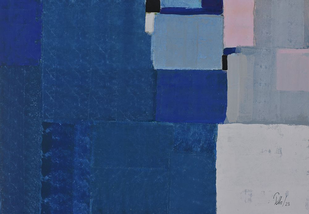 Deep Blue art print by Mr. Petto for $57.95 CAD