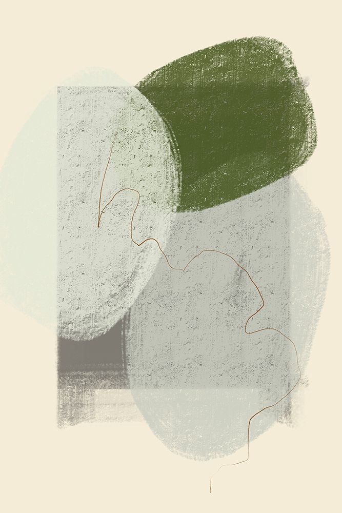 Abstract Shapes No 2 art print by Nilesh Kulkarni for $57.95 CAD