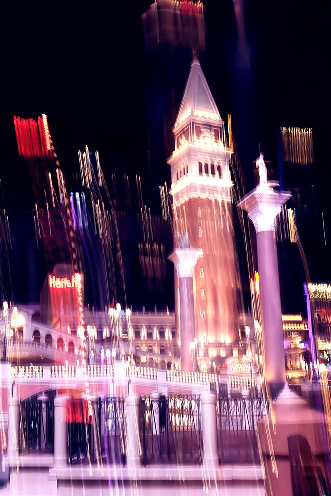 Las Vegas the Venetian Abstract Ii art print by Pictufy Studio III for $57.95 CAD