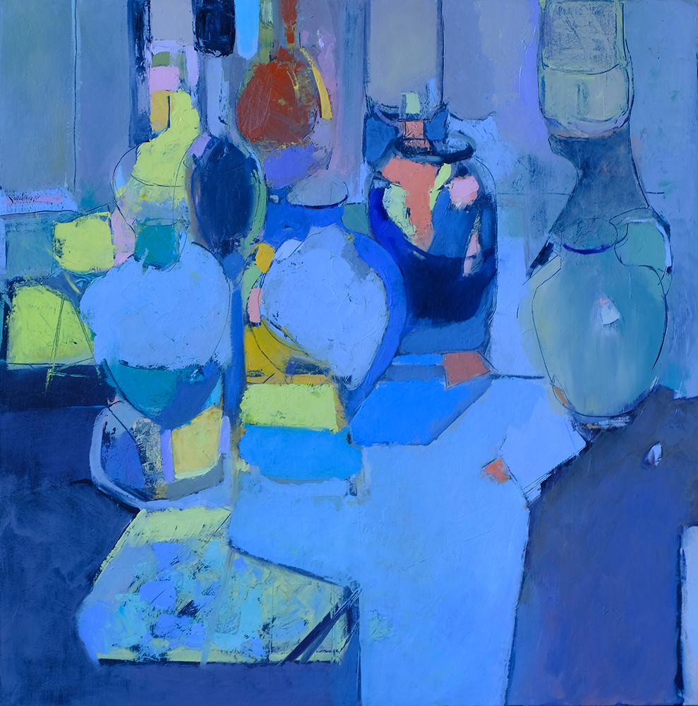 Blue Glass art print by Elena Shraibman for $57.95 CAD