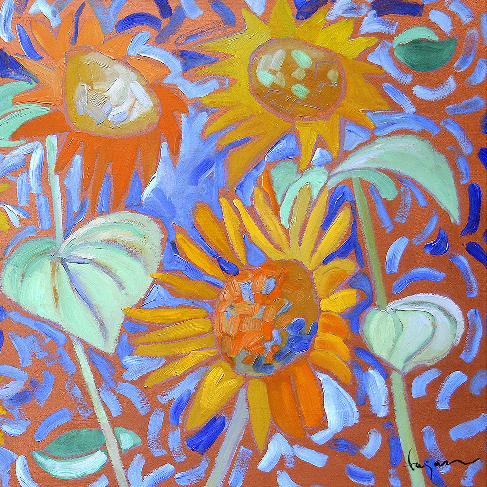 Sunflowerssageii art print by Dorothy Fagan for $57.95 CAD