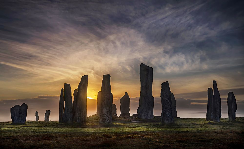 The magic of the stone circle art print by Anne Berger for $57.95 CAD